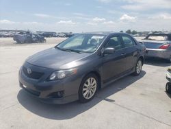 Salvage cars for sale from Copart New Orleans, LA: 2009 Toyota Corolla Base