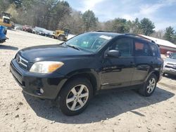 Salvage cars for sale from Copart Mendon, MA: 2007 Toyota Rav4 Limited