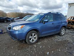 Salvage cars for sale at Windsor, NJ auction: 2015 Subaru Forester 2.5I Premium