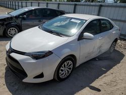 Salvage cars for sale at Riverview, FL auction: 2018 Toyota Corolla L