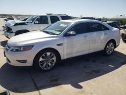 Salvage cars for sale at Grand Prairie, TX auction: 2012 Ford Taurus Limited