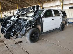 Chevrolet salvage cars for sale: 2018 Chevrolet Tahoe Police