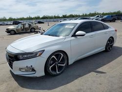 Salvage cars for sale from Copart Fresno, CA: 2020 Honda Accord Sport