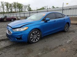 Salvage cars for sale at Spartanburg, SC auction: 2020 Ford Fusion SE