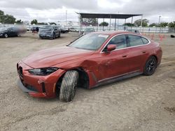 Salvage cars for sale from Copart San Diego, CA: 2023 BMW I4 Edrive 40