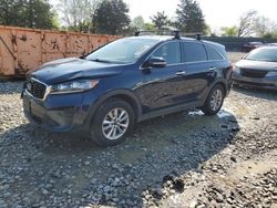 Salvage cars for sale at Madisonville, TN auction: 2019 KIA Sorento L