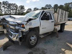 Salvage cars for sale at Harleyville, SC auction: 2018 Chevrolet Silverado C3500