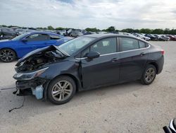 Salvage cars for sale from Copart San Antonio, TX: 2018 Chevrolet Cruze LT