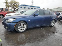 Salvage cars for sale at Albuquerque, NM auction: 2009 BMW 528 I
