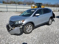 Salvage cars for sale at Barberton, OH auction: 2012 Honda CR-V EX