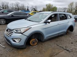 Salvage SUVs for sale at auction: 2013 Hyundai Santa FE Limited