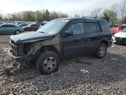 Honda Pilot EX salvage cars for sale: 2004 Honda Pilot EX