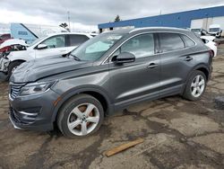 Salvage cars for sale at Woodhaven, MI auction: 2017 Lincoln MKC Premiere