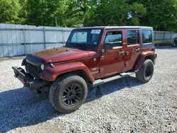 Salvage cars for sale at Greenwell Springs, LA auction: 2008 Jeep Wrangler Unlimited Sahara