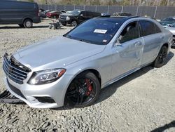 Salvage cars for sale at Waldorf, MD auction: 2014 Mercedes-Benz S 550