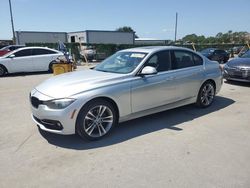 Salvage cars for sale from Copart Orlando, FL: 2017 BMW 330 I