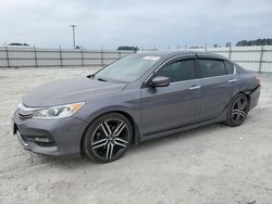 Salvage cars for sale at Lumberton, NC auction: 2016 Honda Accord Sport
