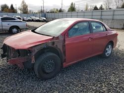 Salvage cars for sale from Copart Portland, OR: 2012 Toyota Corolla Base