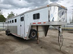 Salvage Trucks with No Bids Yet For Sale at auction: 1998 Featherlite Mfg Inc Horse Trailer