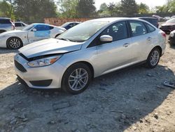 Ford Focus SE Vehiculos salvage en venta: 2018 Ford Focus SE