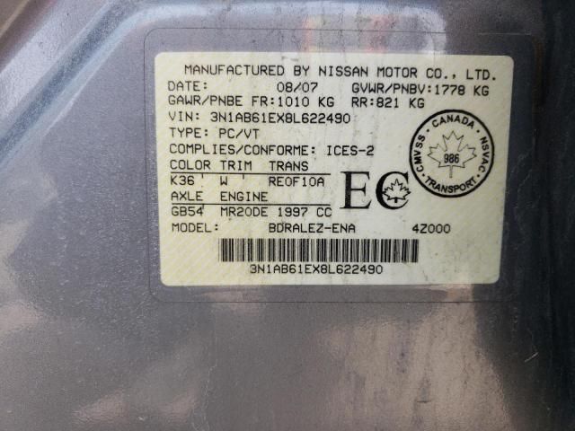 2008 Nissan Sentra 2.0