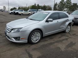 Salvage cars for sale at Denver, CO auction: 2010 Ford Fusion Hybrid