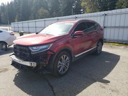 Salvage cars for sale from Copart Arlington, WA: 2022 Honda CR-V Touring