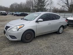 Salvage cars for sale from Copart North Billerica, MA: 2015 Nissan Versa S