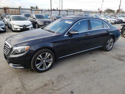 Mercedes-Benz S 550 salvage cars for sale: 2016 Mercedes-Benz S 550
