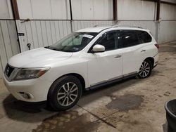 Salvage cars for sale at Pennsburg, PA auction: 2013 Nissan Pathfinder S