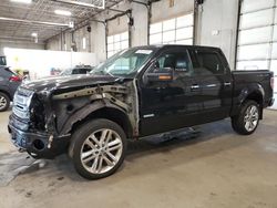 Salvage cars for sale from Copart Blaine, MN: 2013 Ford F150 Supercrew