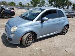 Salvage cars for sale at Riverview, FL auction: 2013 Fiat 500 Sport