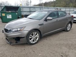 Salvage cars for sale from Copart Hurricane, WV: 2013 KIA Optima EX