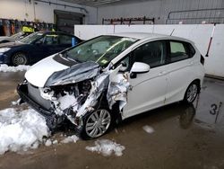 Salvage cars for sale at Candia, NH auction: 2016 Honda FIT LX