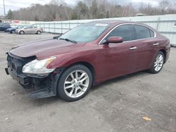 Salvage cars for sale from Copart Assonet, MA: 2011 Nissan Maxima S