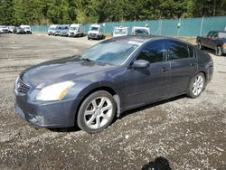 Nissan Maxima SE salvage cars for sale: 2007 Nissan Maxima SE