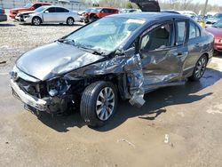 Vehiculos salvage en venta de Copart Louisville, KY: 2009 Honda Civic EX