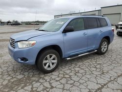 Salvage cars for sale from Copart Kansas City, KS: 2010 Toyota Highlander