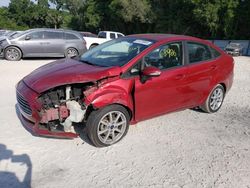 Salvage cars for sale from Copart Ocala, FL: 2016 Ford Fiesta SE