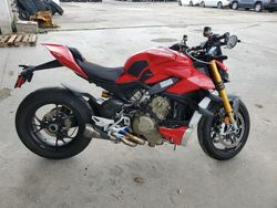 Salvage motorcycles for sale at Fredericksburg, VA auction: 2020 Ducati Streetfighter V4