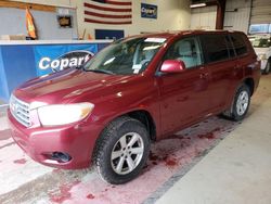 Salvage cars for sale from Copart Angola, NY: 2008 Toyota Highlander