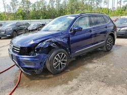 Salvage cars for sale from Copart Harleyville, SC: 2021 Volkswagen Tiguan SE