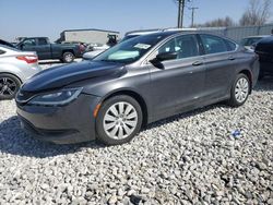 Chrysler 200 LX Vehiculos salvage en venta: 2015 Chrysler 200 LX