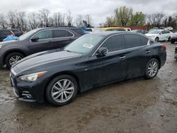 Salvage cars for sale from Copart Baltimore, MD: 2014 Infiniti Q50 Base