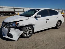 Salvage cars for sale from Copart Fresno, CA: 2018 Nissan Sentra S