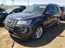 Ford Explorer Vehiculos salvage en venta: 2017 Ford Explorer XLT