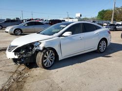 Salvage cars for sale at Oklahoma City, OK auction: 2015 Hyundai Azera Limited