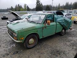 Salvage cars for sale from Copart Graham, WA: 1971 Datsun Pickup