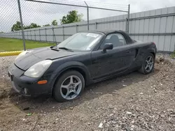 Salvage cars for sale at Houston, TX auction: 2003 Toyota MR2 Spyder