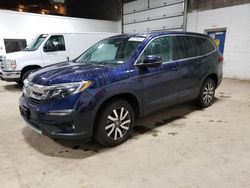 Salvage cars for sale at Blaine, MN auction: 2019 Honda Pilot EXL